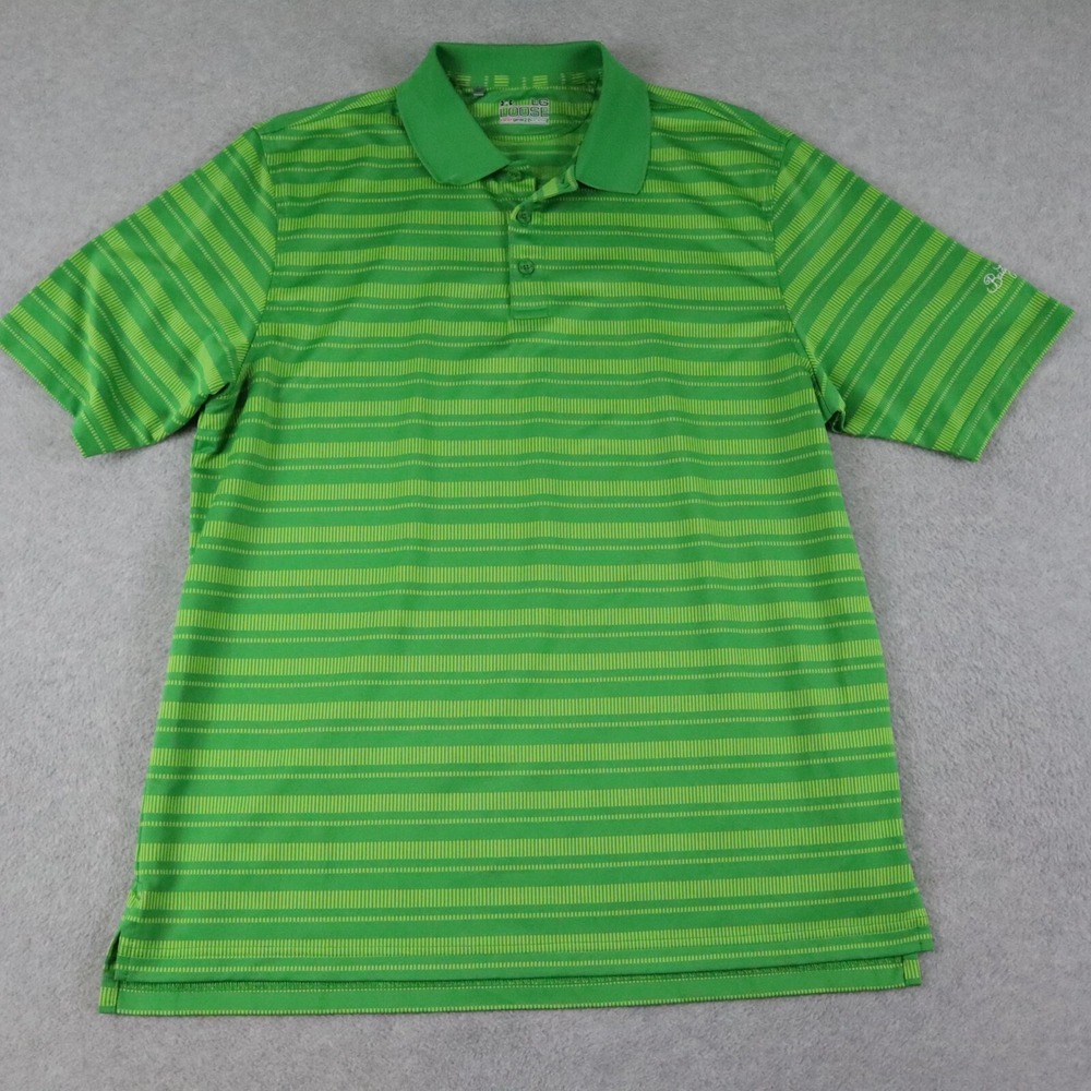 Under Armour Polo Shirt Mens Large Heatgear Loose Short Sleeve Bridgewater Golf
